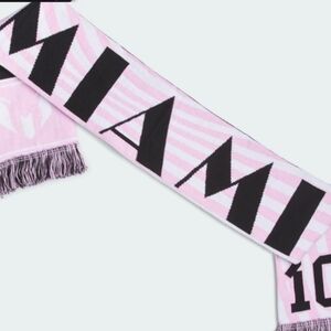Adidas Messi Scarf Jj4393 Inter Miami Football Club Pink NWT OSFM